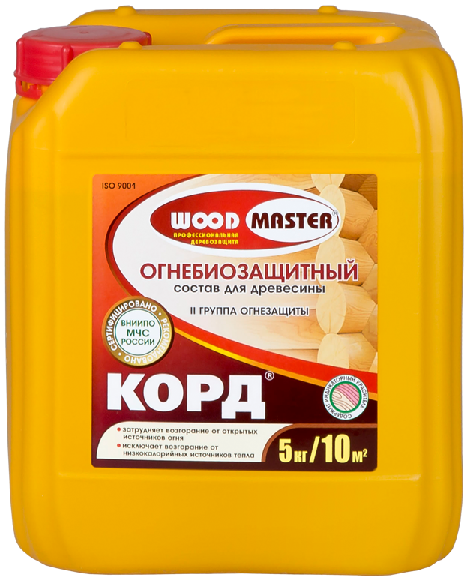 Состав "Корд" РОГНЕДА огнебиозащита   5кг  /1  в Гусь-Хрустальном