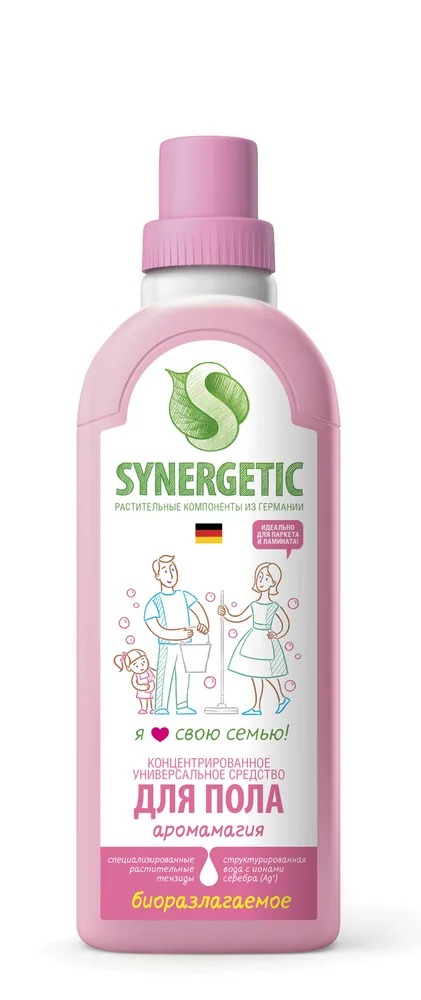 Средство для мытья пола Synergetic Аромамагия, 0,75 л  в Гусь-Хрустальном