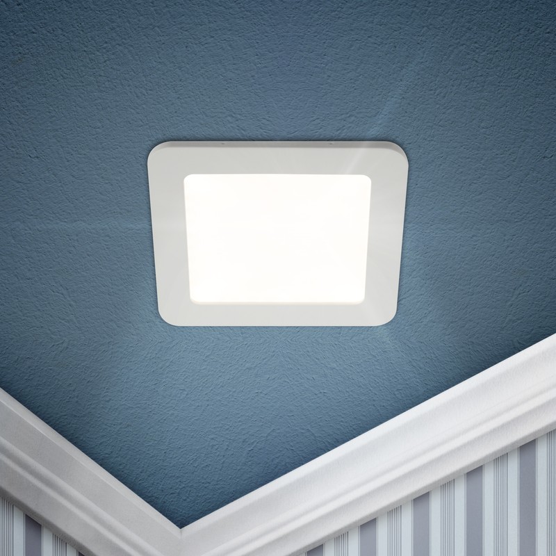 Светильник LED 2-6  ЭРА светодиодный квадратный LED 6W  220V 4000K  в Гусь-Хрустальном