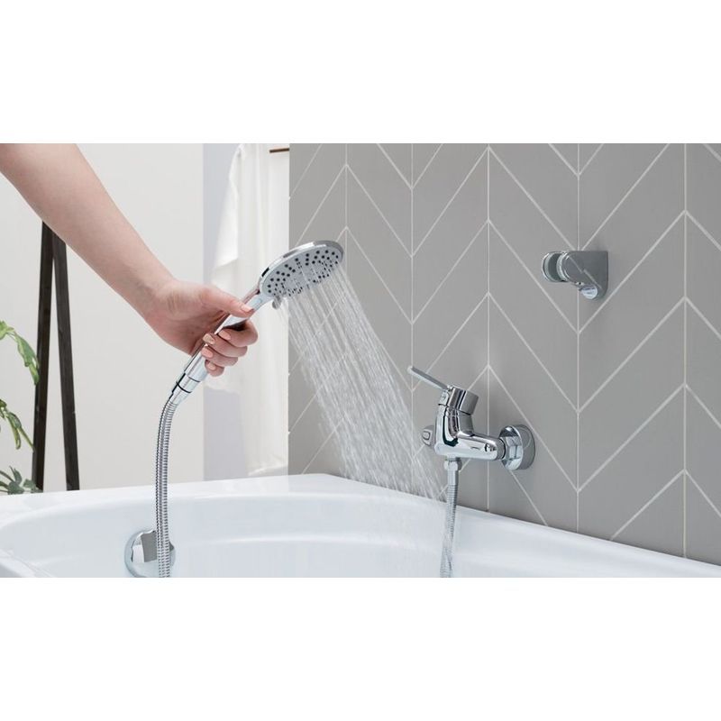 *Смеситель для душа,настенный+ аксессуары SLIM (203127)TF9332366CP-01-RUS  в Гусь-Хрустальном