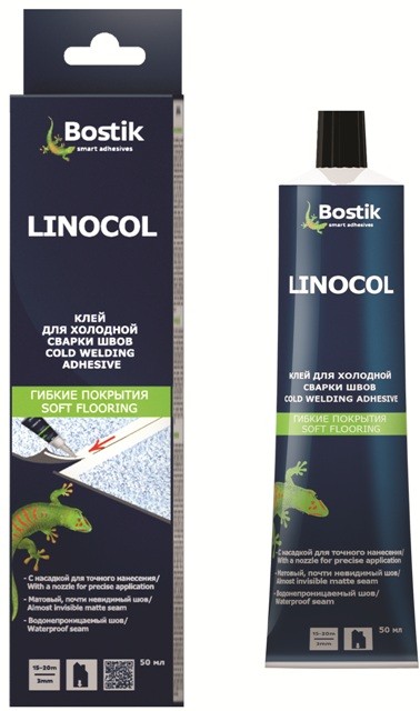 BOSTIK LINOCOL Клей для холодной сварки швов  50 мл 1/24 0201  в Гусь-Хрустальном