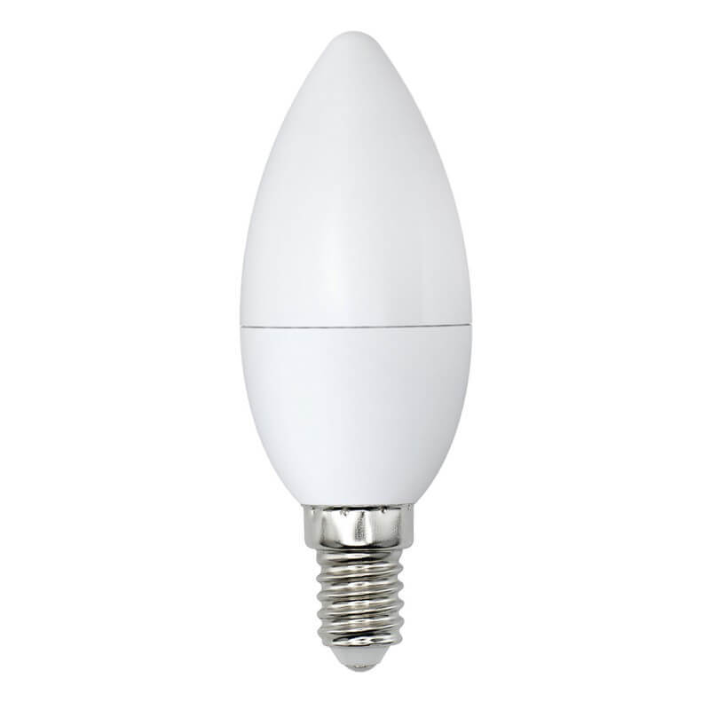 UL-00003802 Лампа светодиодная свеча матовая Серия Norma 6500K LED-C37-9W/DW/E14/FR/NR 3806  в Гусь-Хрустальном