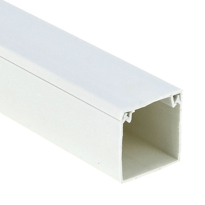 Кабель-канал (40х40) (упак=24м/12шт) Plast EKF 2м kk-40-40   в Гусь-Хрустальном