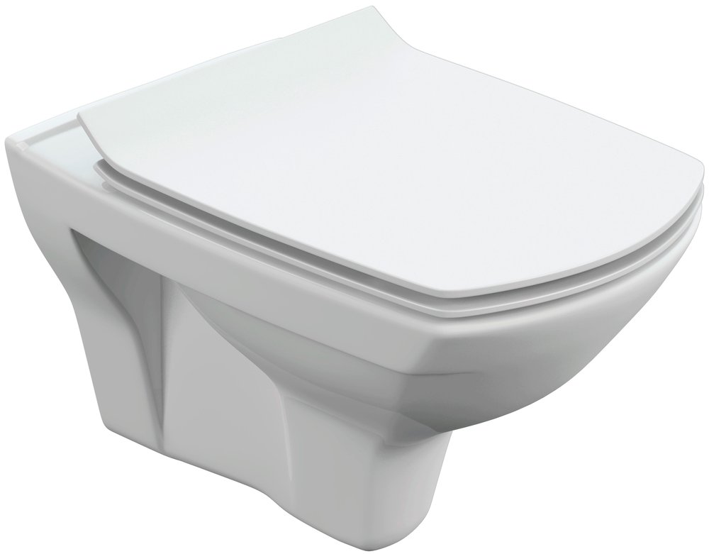 Подвесной унитаз CARINA XL Clean On DPL EO slim  в Гусь-Хрустальном