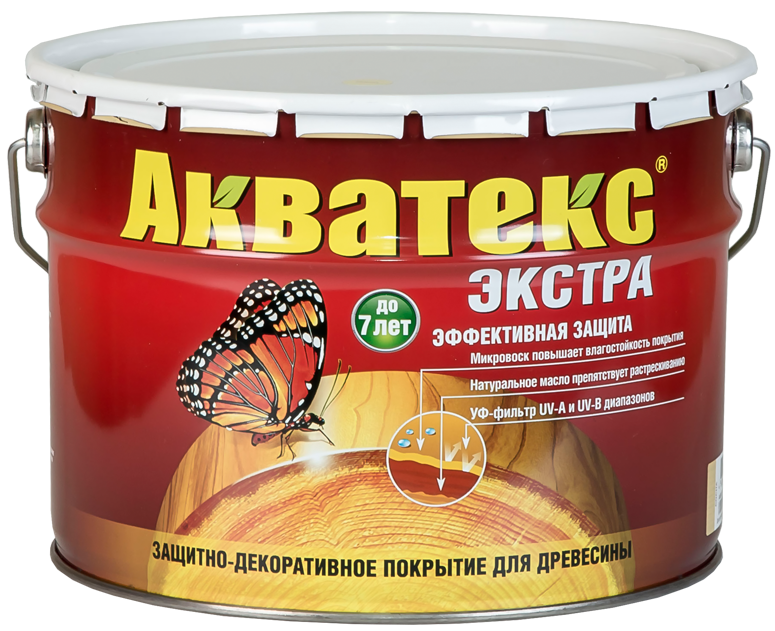 Акватекс-ЭКСТРА  9 л  б/цвет (база под колеровку)   1/55  в Гусь-Хрустальном