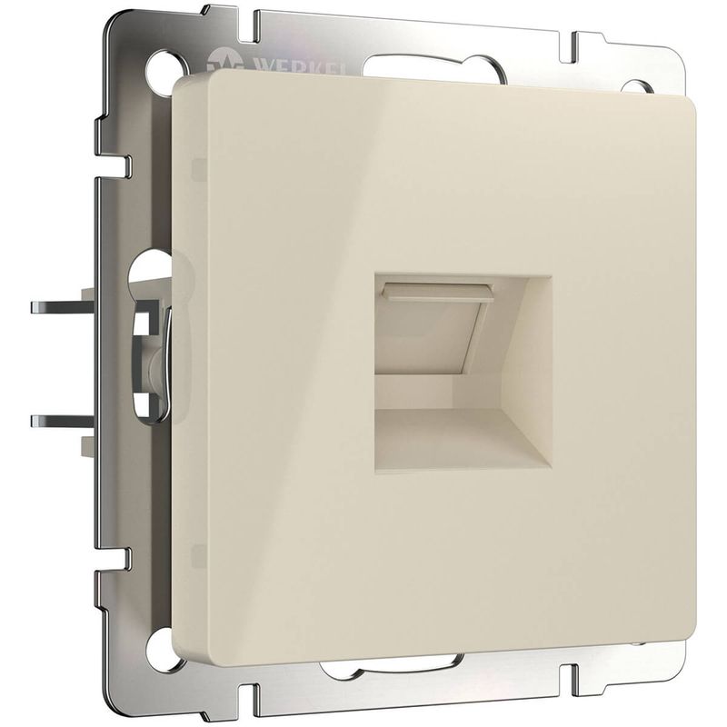 Розетка Ethernet RJ-45 (слоновая кость) W1181003  в Гусь-Хрустальном