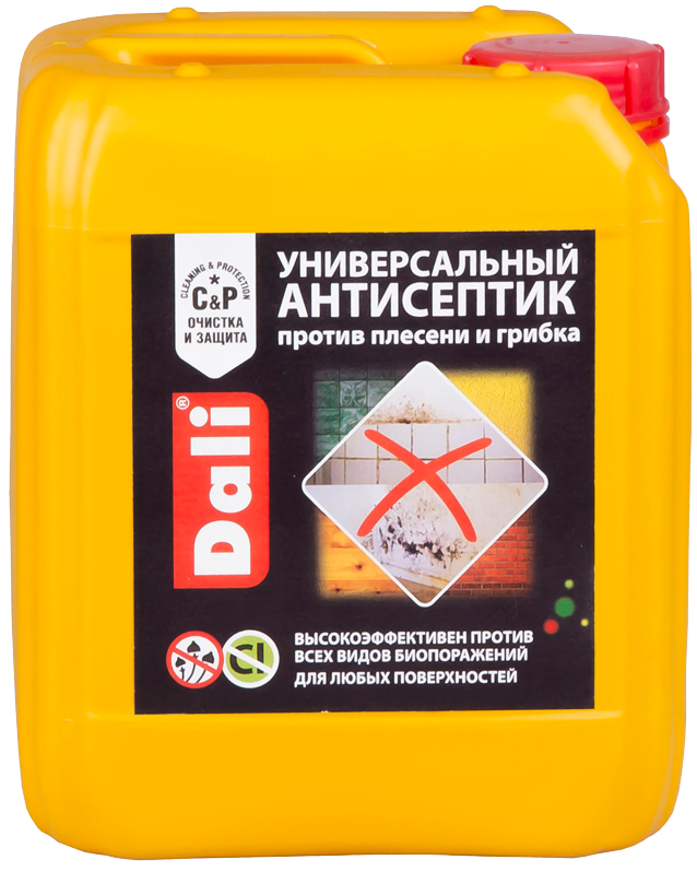 ДАЛИ универс.антисеп. против плесени и грибка 0,6   /12  в Гусь-Хрустальном