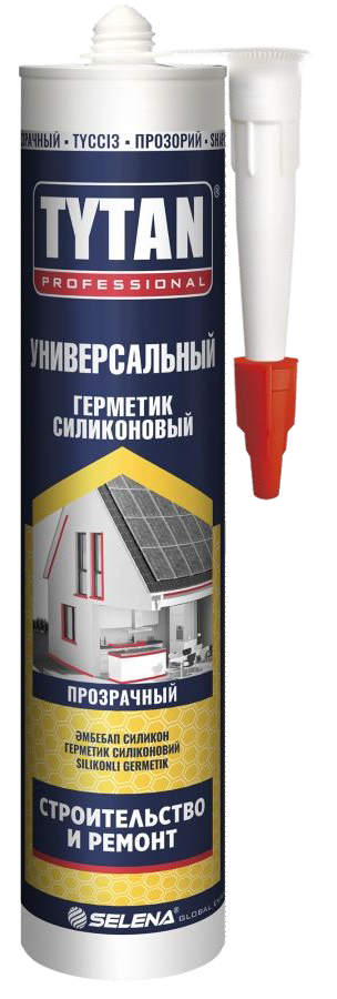 Tytan Professional Герметик силиконовый универсальный бесцветный, 280 мл  7912/1491  в Гусь-Хрустальном