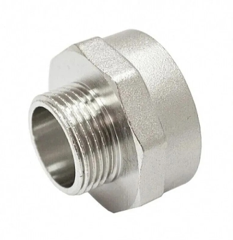 Переходник 1 1/2" x 3/4" в-н никелир.  в Гусь-Хрустальном