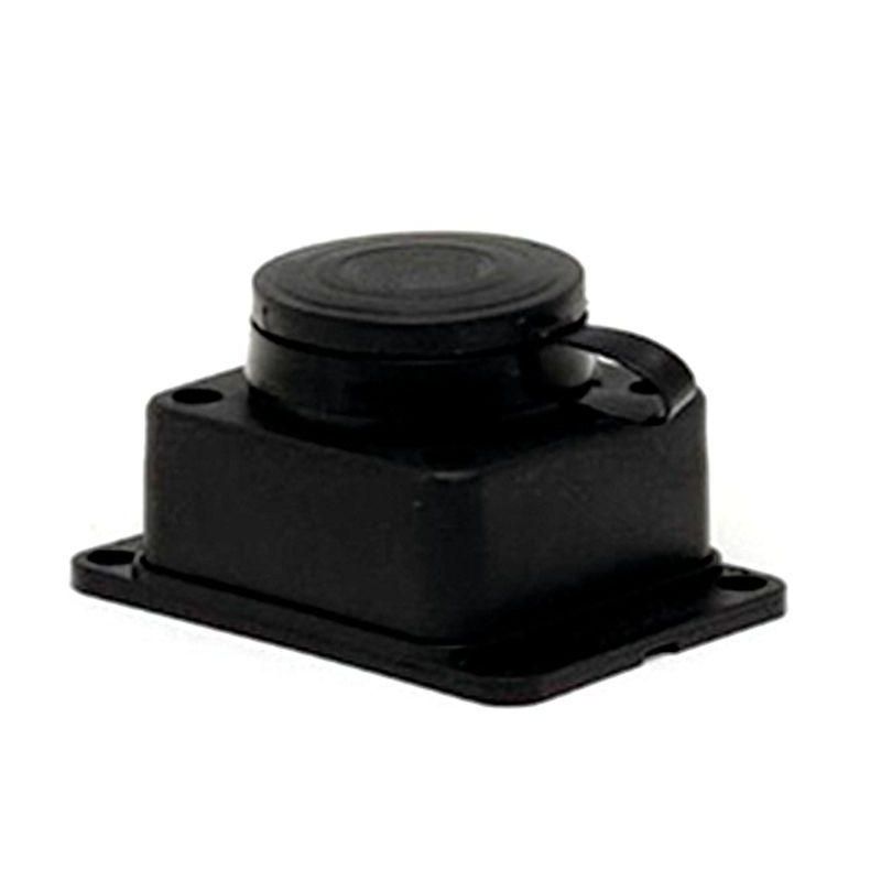 RPS-014-16-230-44 Роз. настен. с защит. крышкой каучуковая 230В 2P+PE 16A IP44 одинарная EKF  в Гусь-Хрустальном