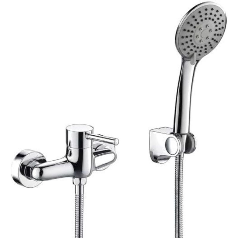 *Смеситель для душа,настенный+ аксессуары SLIM (203127)TF9332366CP-01-RUS  в Гусь-Хрустальном