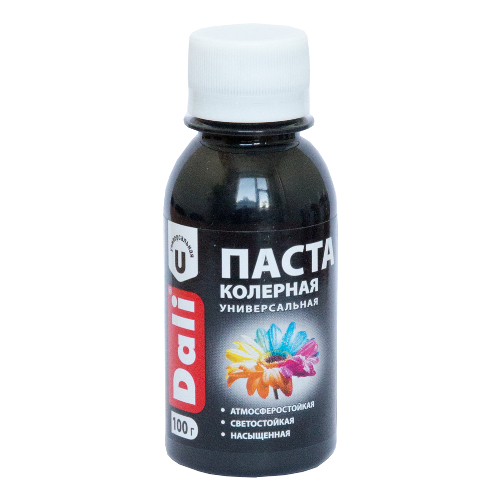 Паста "DALI" колерная  0,1 кг черный 1/8  в Гусь-Хрустальном