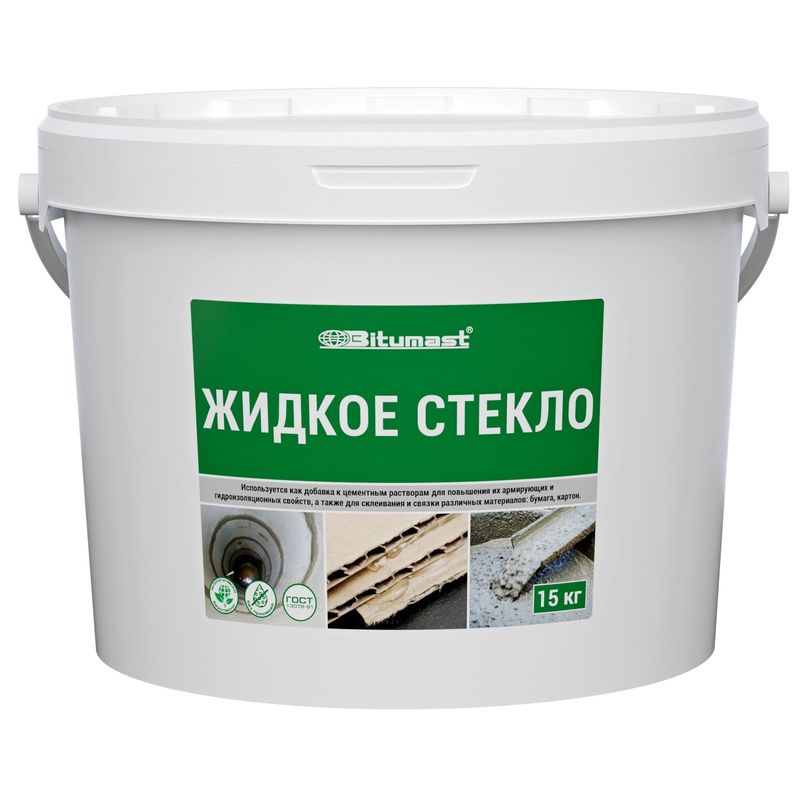 Жидкое стекло 15 кг Bitumast    в Гусь-Хрустальном