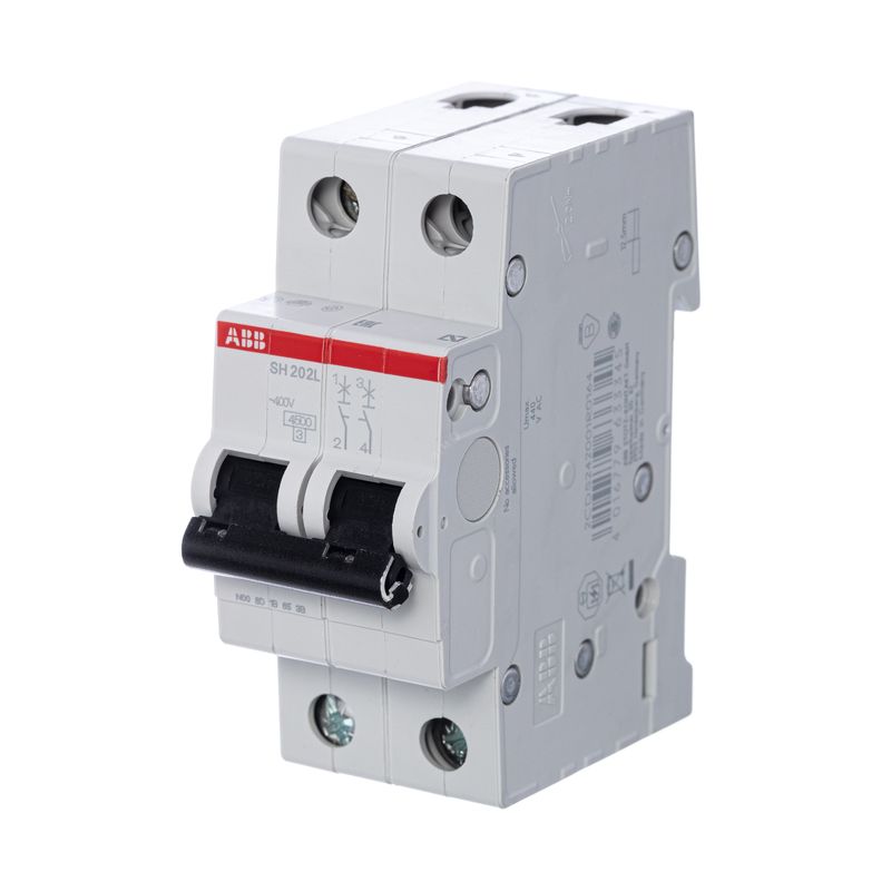 Выключатель автоматический 2P 63А С SH202L 4.5кА ABB  в Гусь-Хрустальном
