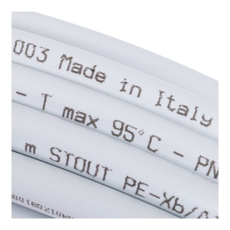 Труба металлопластиковая 16х2,0 STOUT (бухта 100м)  в Гусь-Хрустальном