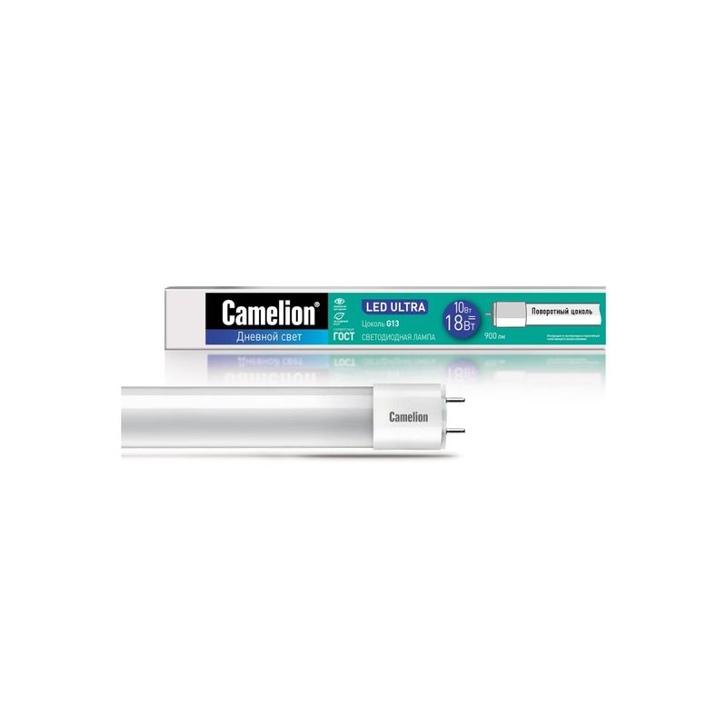 13590 диодн/лампа  G13  LED10 -T8-60/865 Camelion (10Вт,220В)  в Гусь-Хрустальном