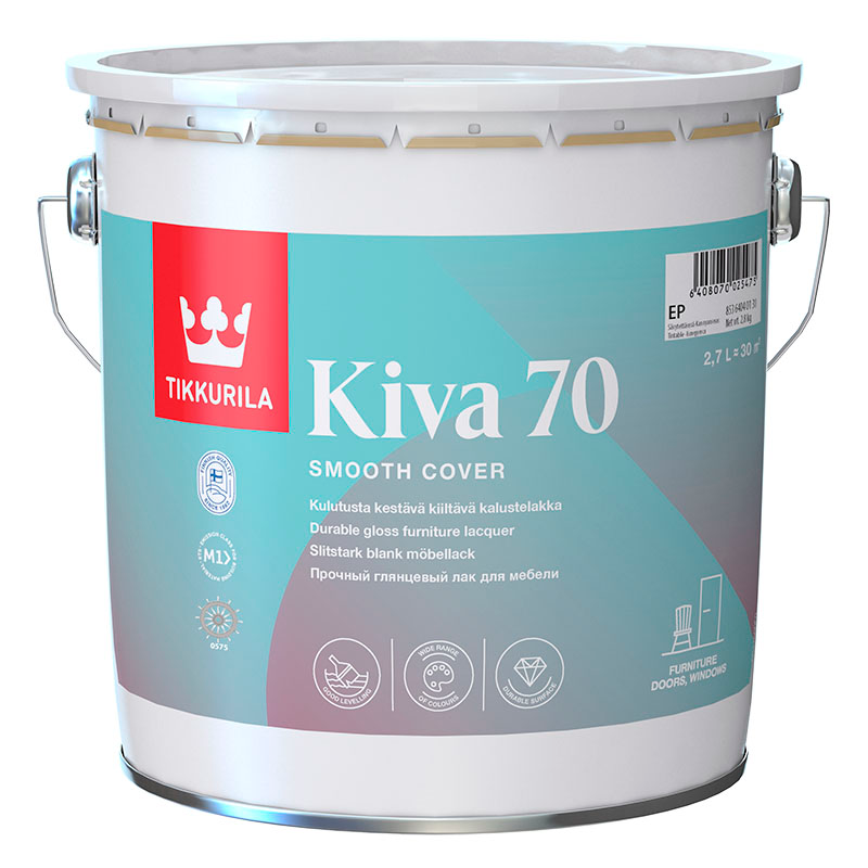 РАСПРОДАЖА KIVA 70  глянц.  2,7л Лак акрилатный   в Гусь-Хрустальном