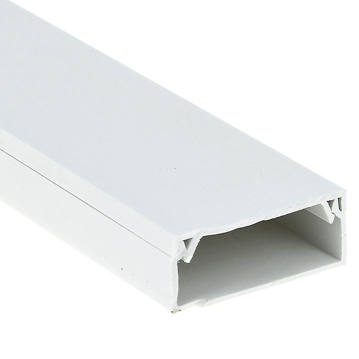 Кабель-канал (80х40) (упак=12м/6шт) Plast EKF 2м kk-80-40   в Гусь-Хрустальном