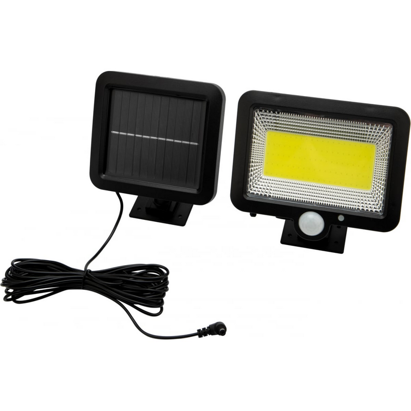 602-1002 Прожектор NEW AGE LED COB Lamper 15 Вт 6500 K IP65 3 реж, вын. солн пан 5 м, датч движ,осв  в Гусь-Хрустальном