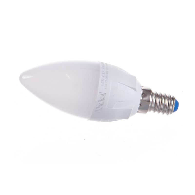 UL-00002413  Лампа светодиодиодная свеча мат.3000K Серия ЯРКАЯ.LED-C37 7W/WW/E14/FR PLP01WH 5217  в Гусь-Хрустальном