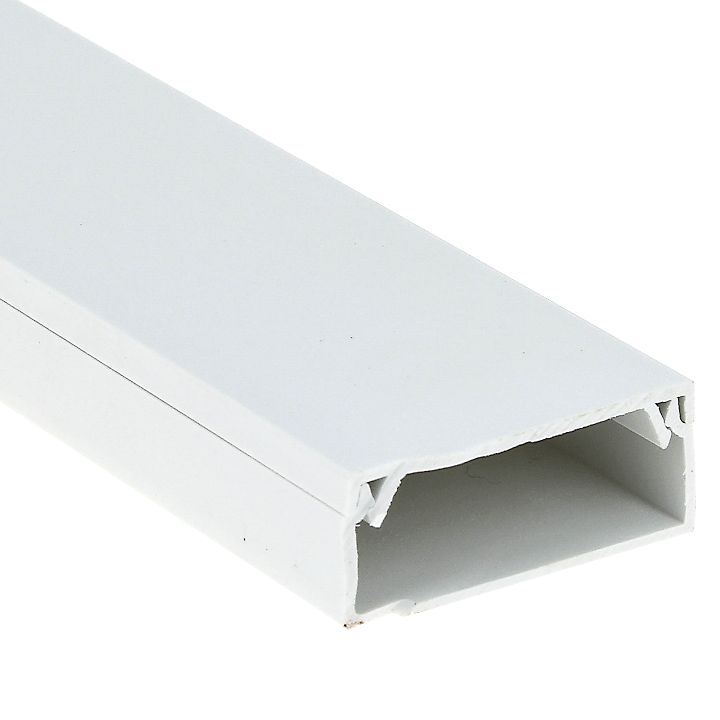 Кабель-канал (80х40) (упак=12м/6шт) Plast EKF 2м kk-80-40   в Гусь-Хрустальном