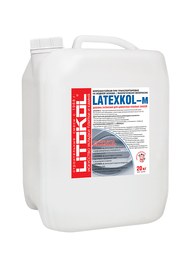 LATEXKOL–м латексн.добавка д/клеев 20 кг  в Гусь-Хрустальном