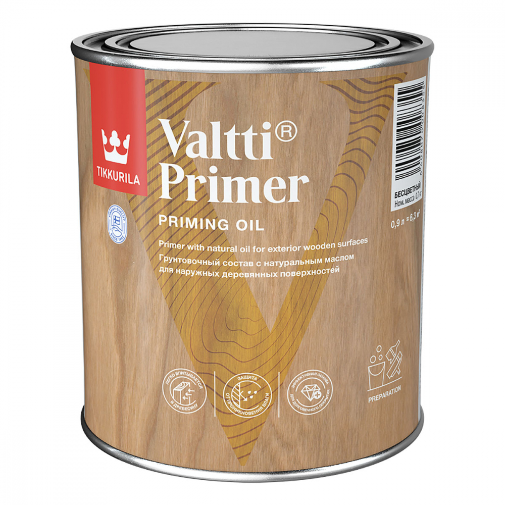 VALTTI PRIMER (POHJUSTE) 0,9л антисептик грунтовочный /3  в Гусь-Хрустальном