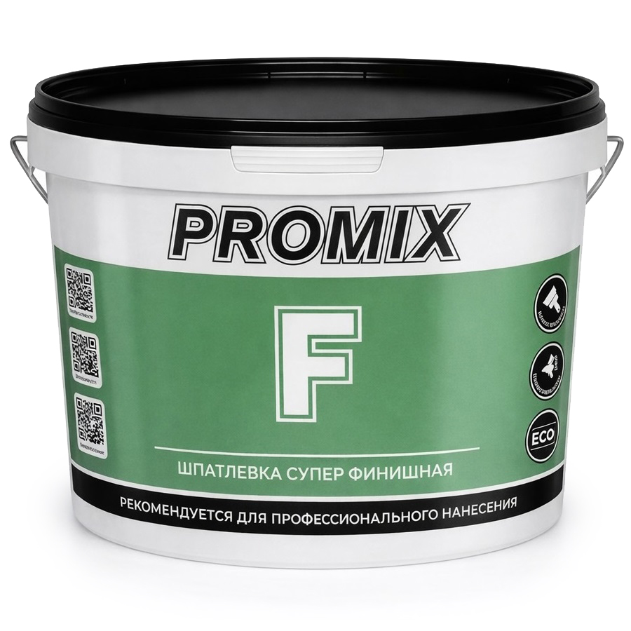 Шпатлёвка финишная "PROMIX F" 1,5 кг (ведро) / 12/432  в Гусь-Хрустальном