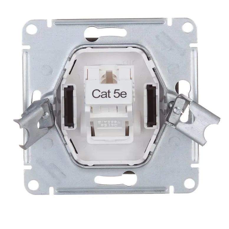 ATN000483 Механизм розетки компьютерной ATLAS DESIGN RJ45 жемчуг SchE   в Гусь-Хрустальном