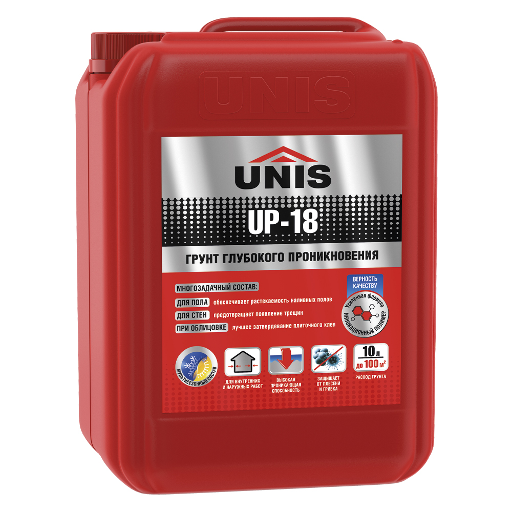 UP-18 Грунт глубокого проникновения 10 л DIY  в Гусь-Хрустальном
