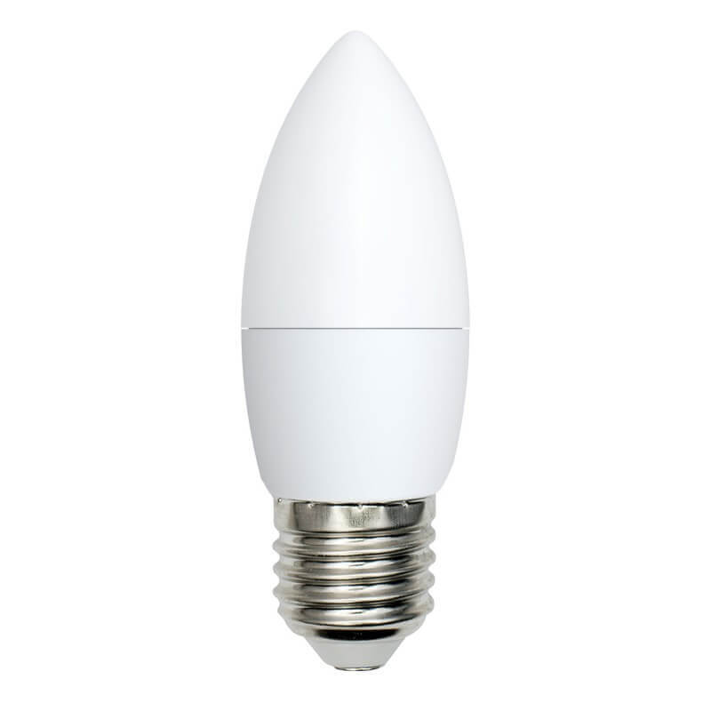 UL-00003805 Лампа светодиодная свеча матовая. Серия Norma 6500K LED-C37-9W/DW/E27/FR/NR 3837  в Гусь-Хрустальном