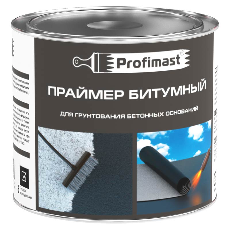 Праймер битумный 2л/1,8кг/6 Profimast  в Гусь-Хрустальном