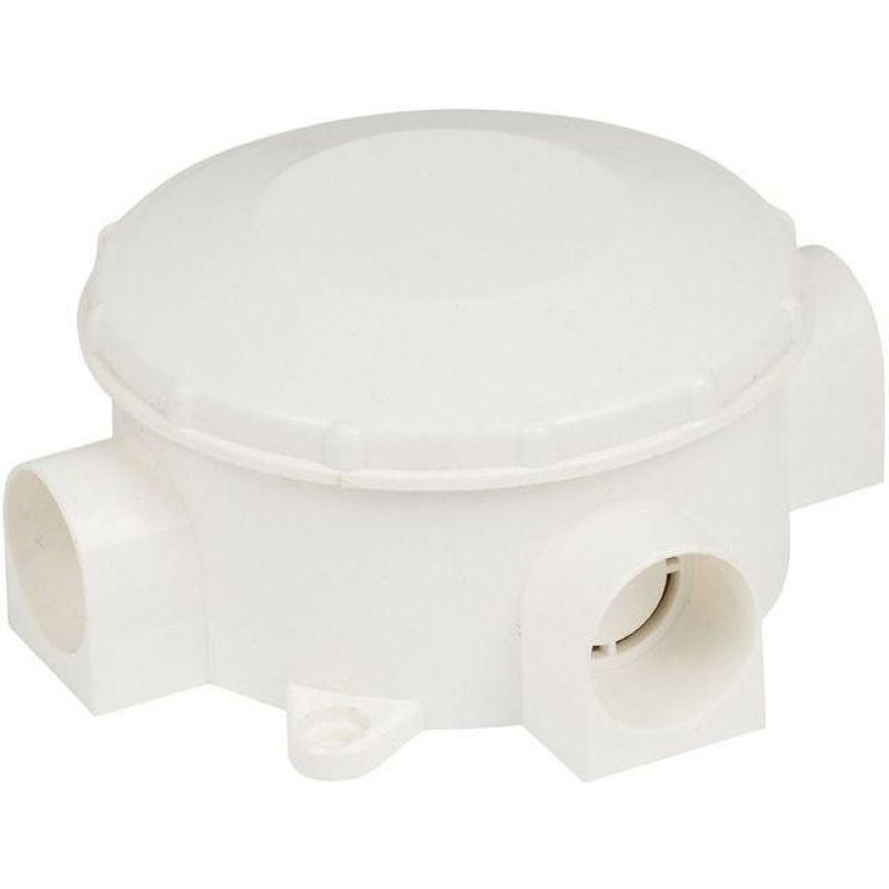 plc-kmr-040-040 Коробка распаячная КМР-040-040 трехрожковая белая (70х35) EKF PROxima  в Гусь-Хрустальном