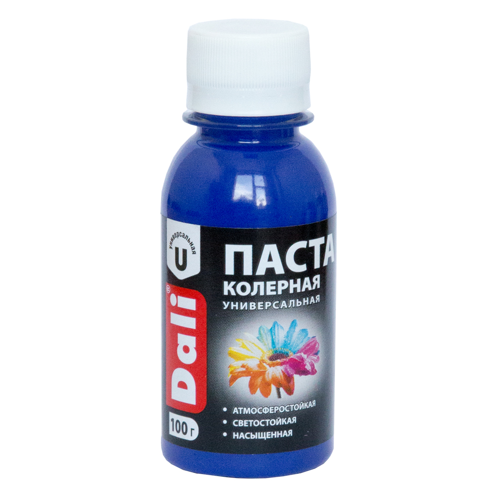 Паста "DALI" колерная  0,1 кг синий 1/8  в Гусь-Хрустальном