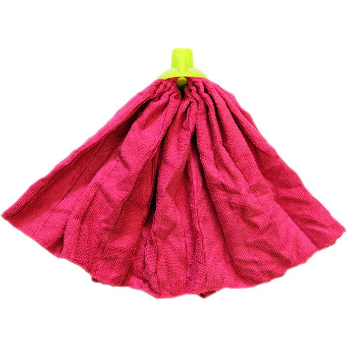 Насадка д/мытья пола Умничка микрофибра 120г юбка (50) малиновая  M-120/C(50)	  в Гусь-Хрустальном