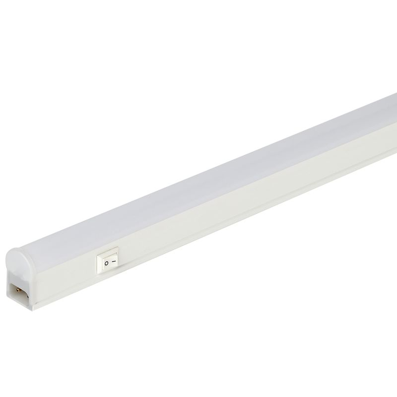 LLED-01-12W-4000-W ЭРА Линейный светодиодный светильник с выключ 12W 4000К 1000Лм IP20 лин 230V 1906  в Гусь-Хрустальном