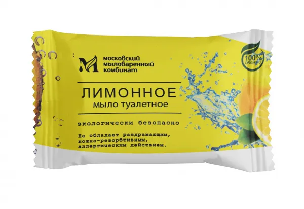 Мыло 100 гр (80 шт/кор) "клубничное, лимонное,ежевика " Ординарное  в Гусь-Хрустальном