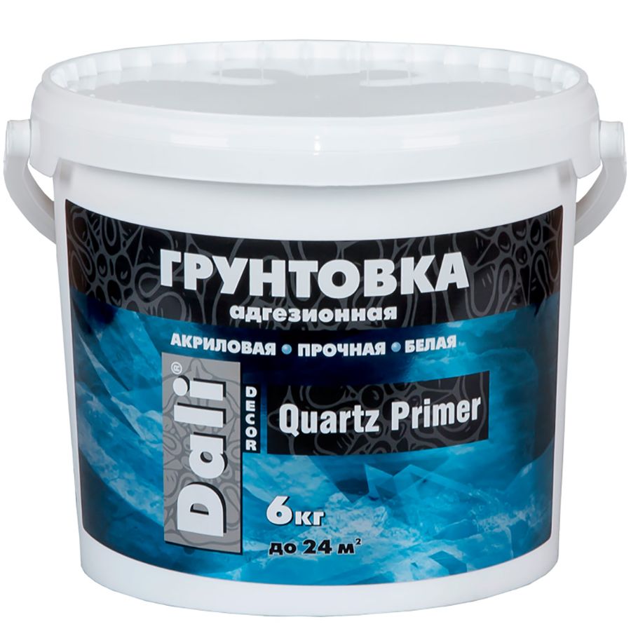 Грунтовка ДАЛИ-Декор QUARTZ PRIMER адгезионная белая  6 кг    1/60  в Гусь-Хрустальном