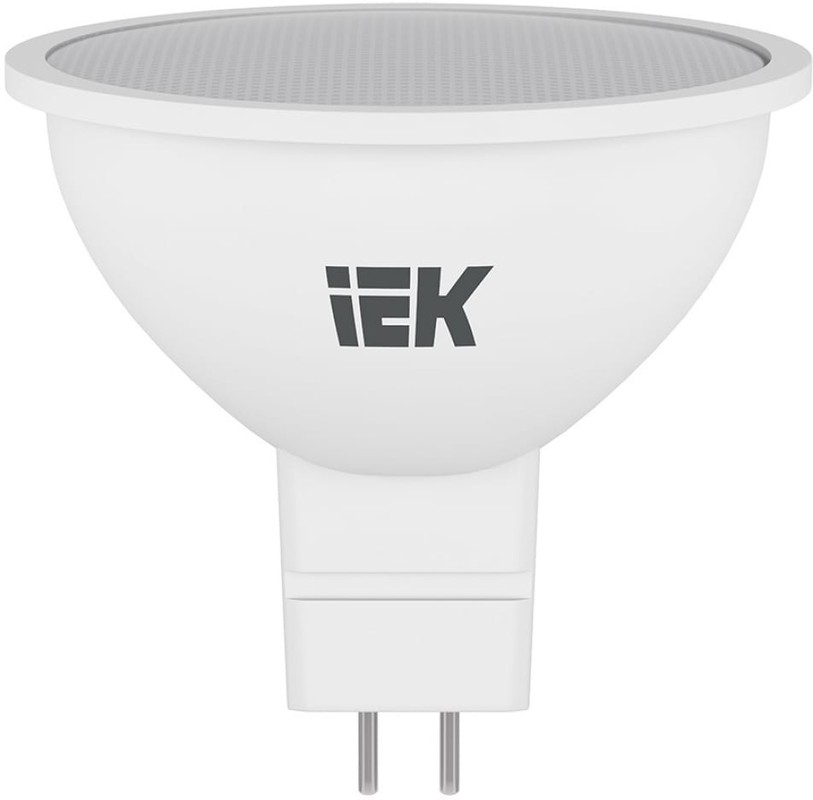 Лампа светодиодная LED 9вт 230в GU5.3 тепло-белый (IEK)  в Гусь-Хрустальном