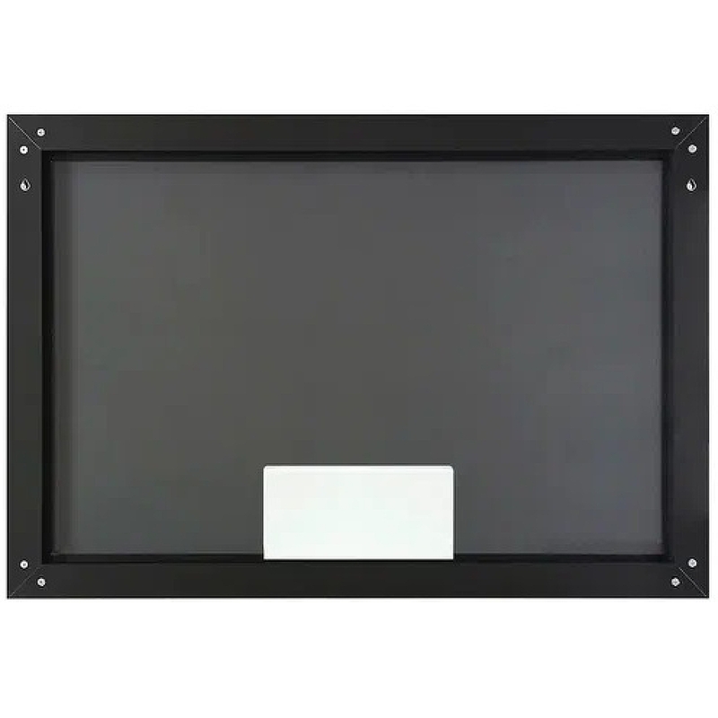 Зеркало Frame Black LED 800x600 ЗЛП183  в Гусь-Хрустальном