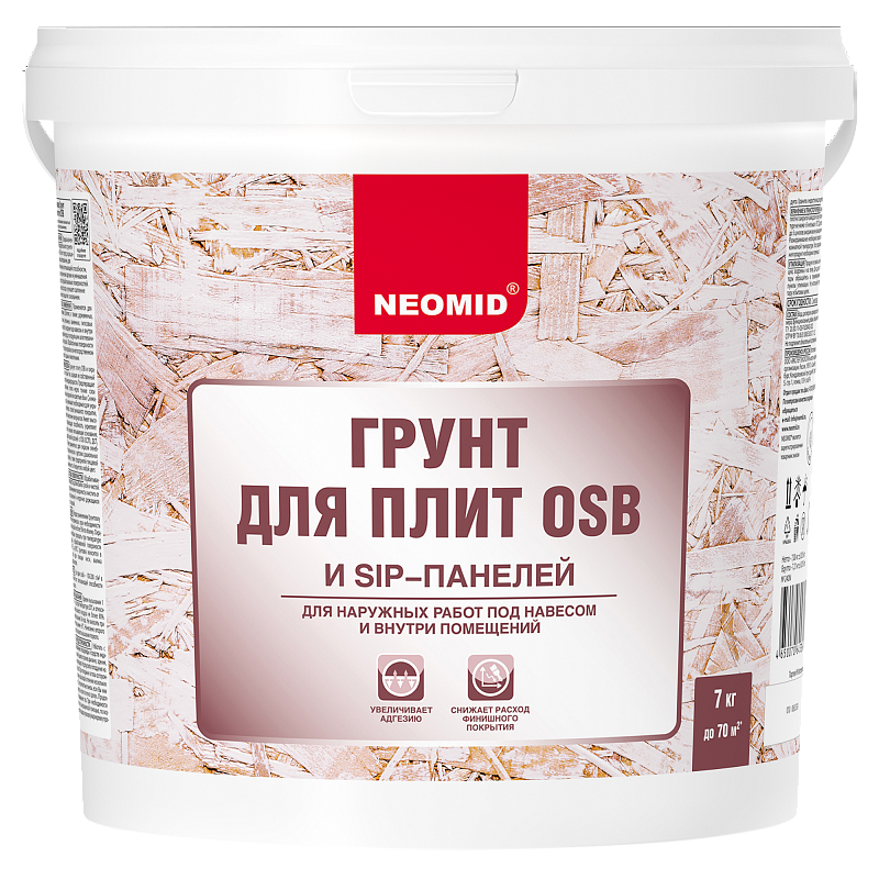 Neomid Грунт для плит OSB  7кг  5364  в Гусь-Хрустальном