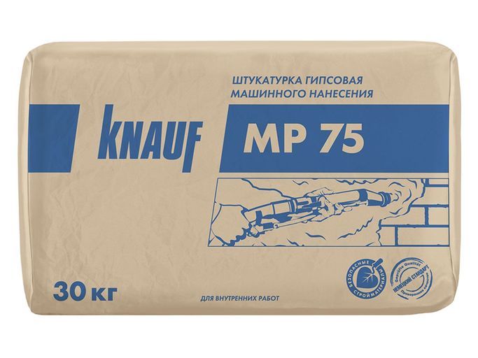 KNAUF MP-75 Штукатурка гипсовая МН 30 кг / 40  в Гусь-Хрустальном