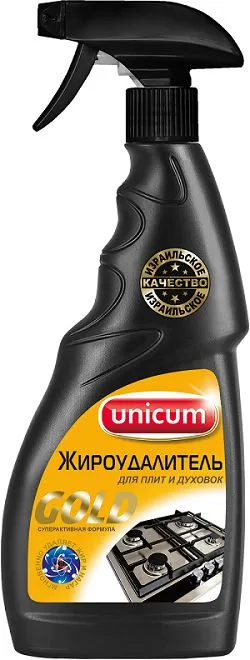 Чистящее средство для кухни, Unicum, Жироудалитель, спрей, 500 мл  в Гусь-Хрустальном