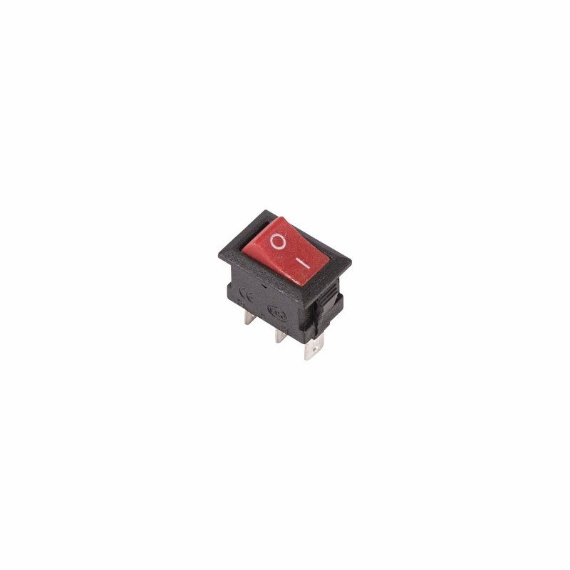 36-2031 Выключатель клавишный 250V 3А (3с) ON-ON красный  Micro  REXANT  в Гусь-Хрустальном