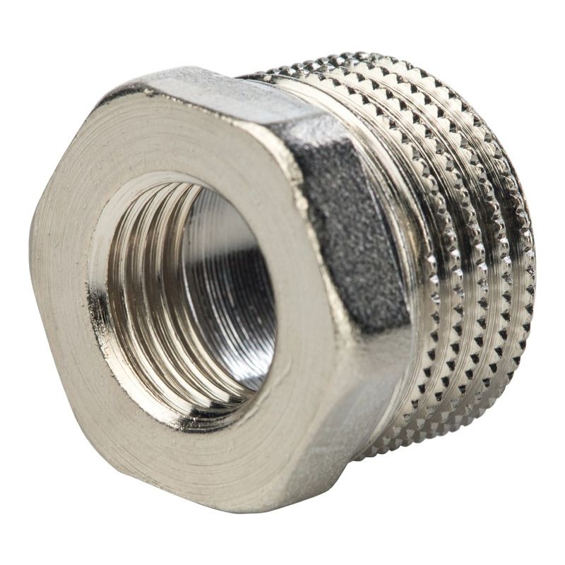 Футорка никелированная 1/2"X1/4" STOUT   в Гусь-Хрустальном
