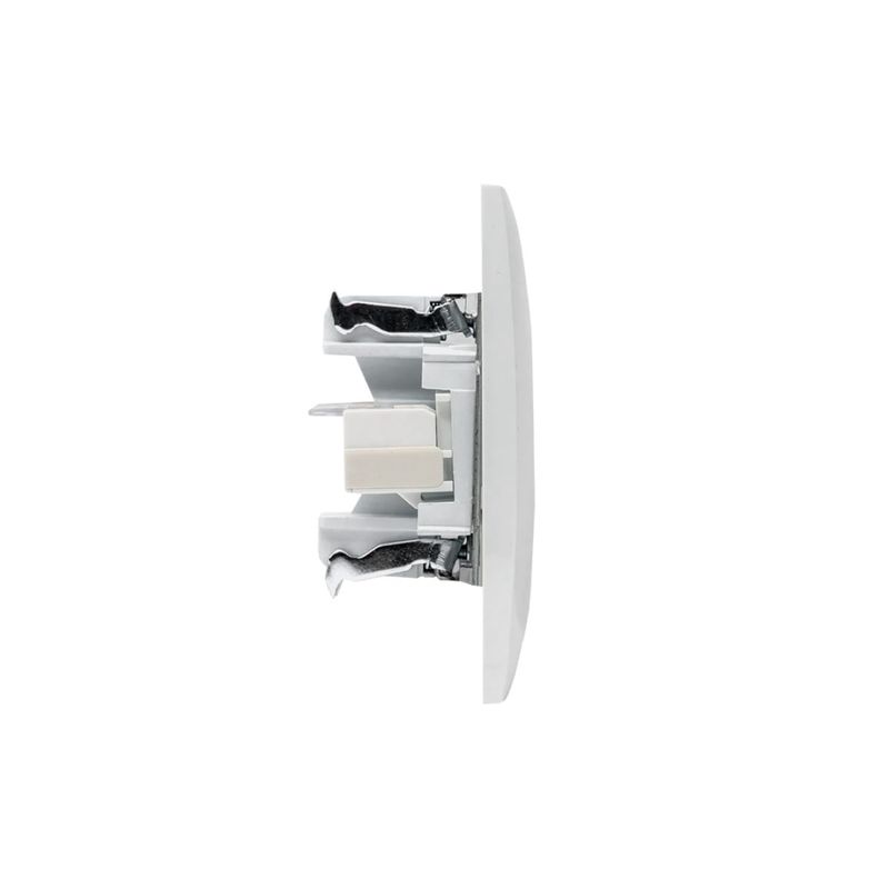 Валенсия розетка компьютерная RJ-45 2-местная белая EKF PROxima EWK02-035-10  в Гусь-Хрустальном