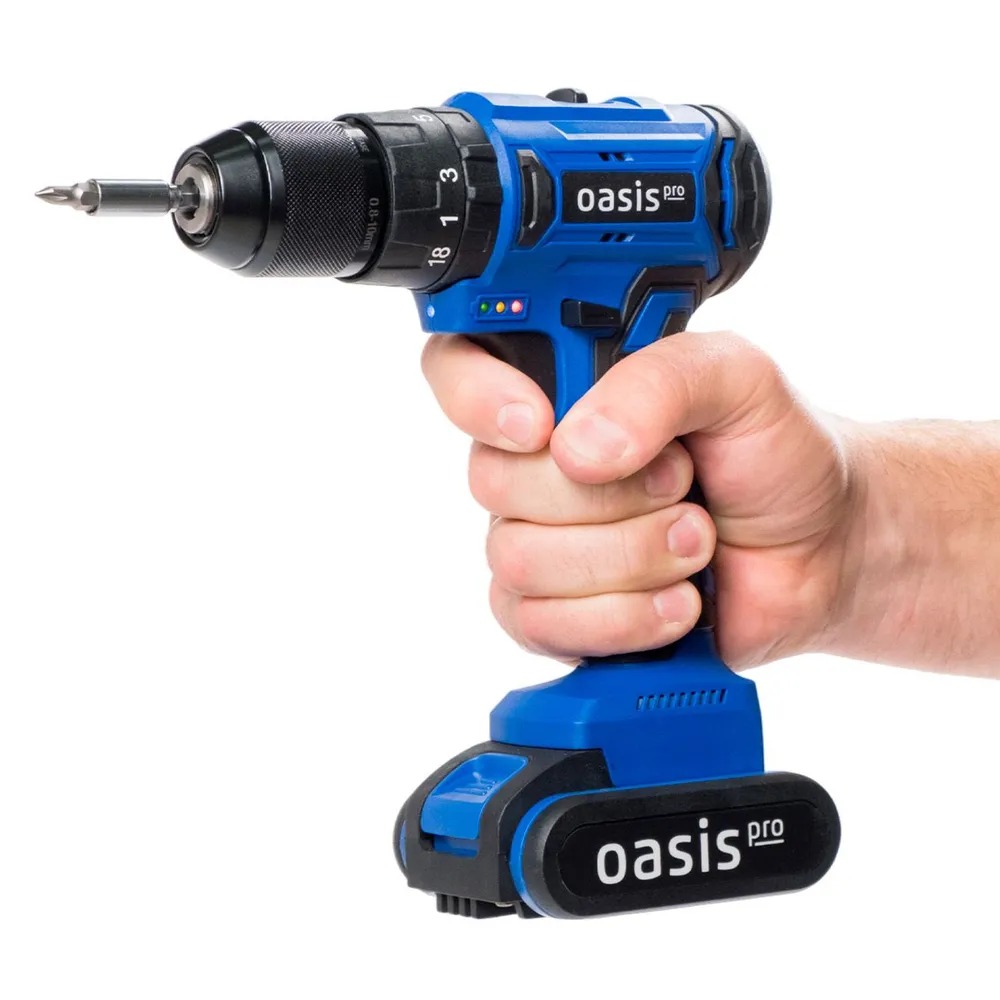 Аккумуляторный шуруповерт Oasis ASU-14V PRO (J)  в Гусь-Хрустальном