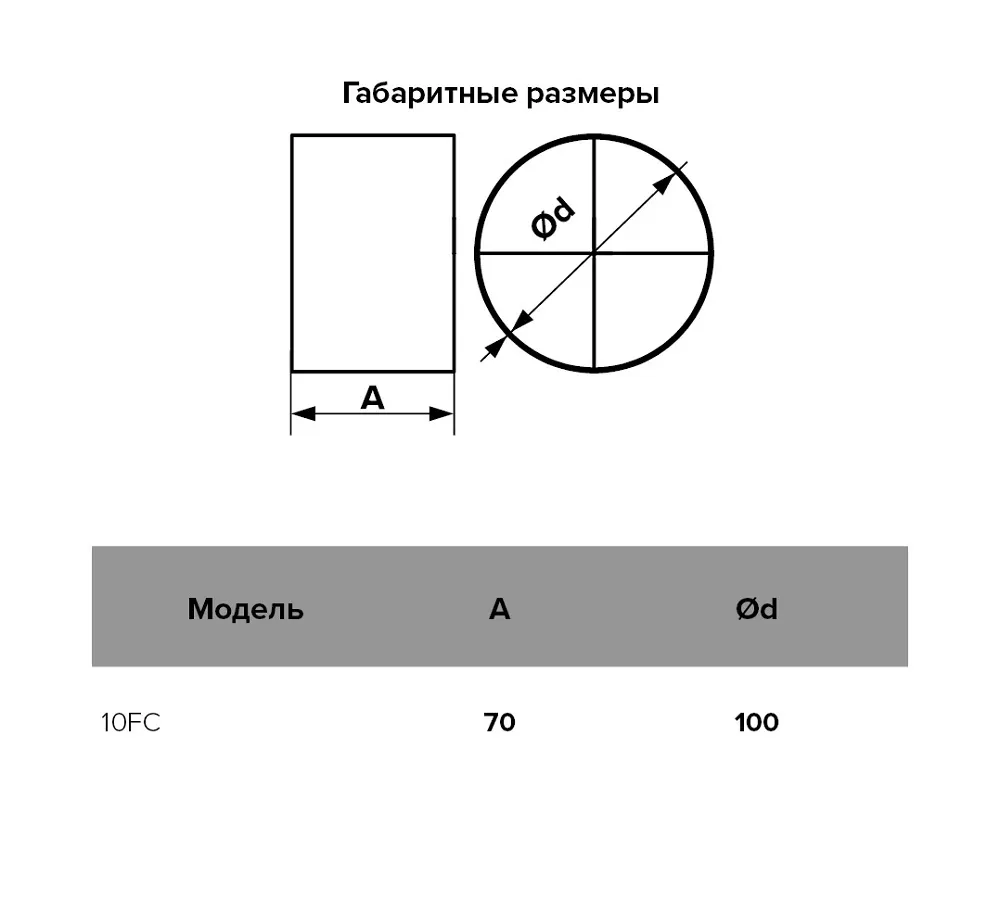 10FC, Соединитель, серия FC, фасонный D100 1/36  в Гусь-Хрустальном