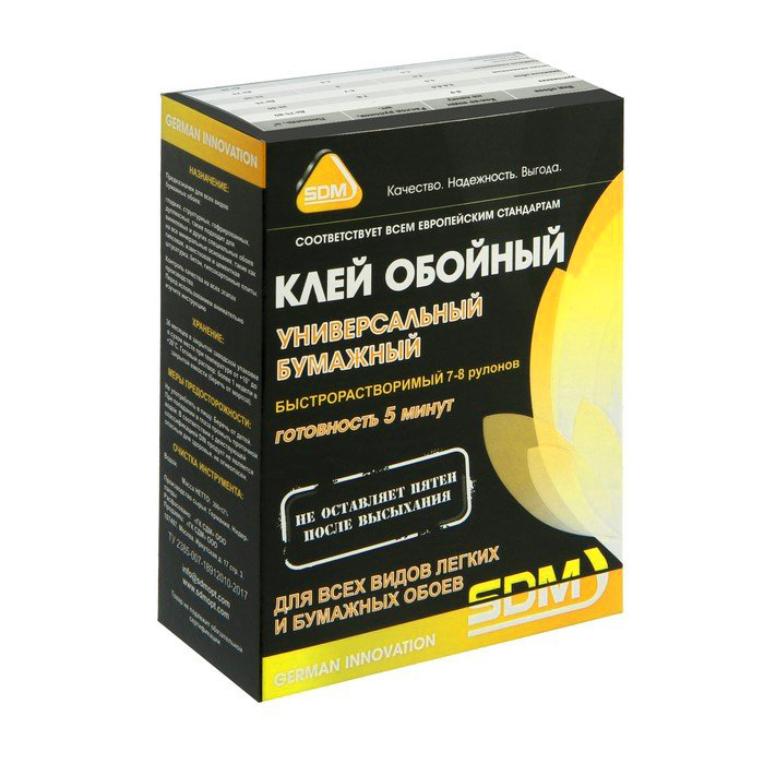 Клей обойный SDM Универсальный бумажный 200г.  в Гусь-Хрустальном