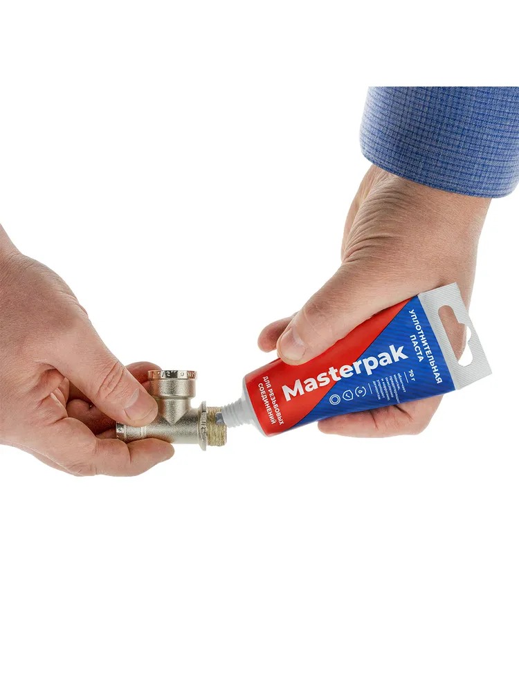 Паста уплотнительная (вода, пар, 70 г) Masterpak, туба  в Гусь-Хрустальном
